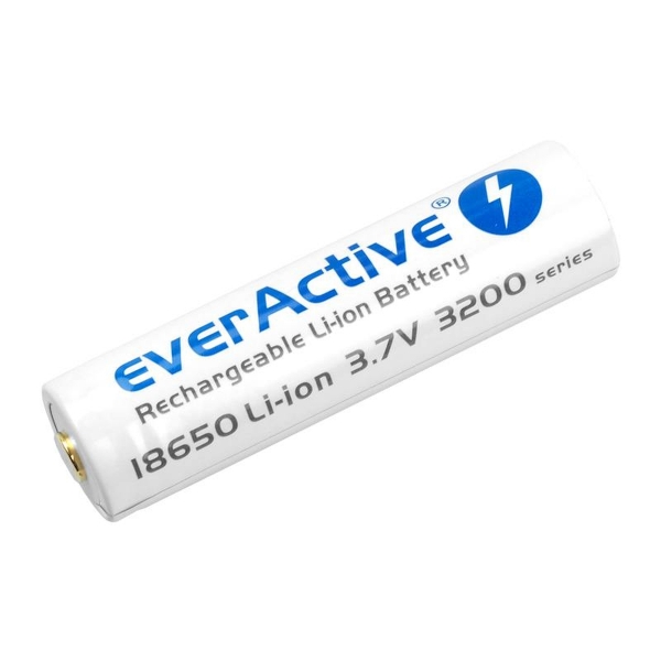 Akumulator EverActive 18650, 3200 mAh, 3,7 V, ładowalny,