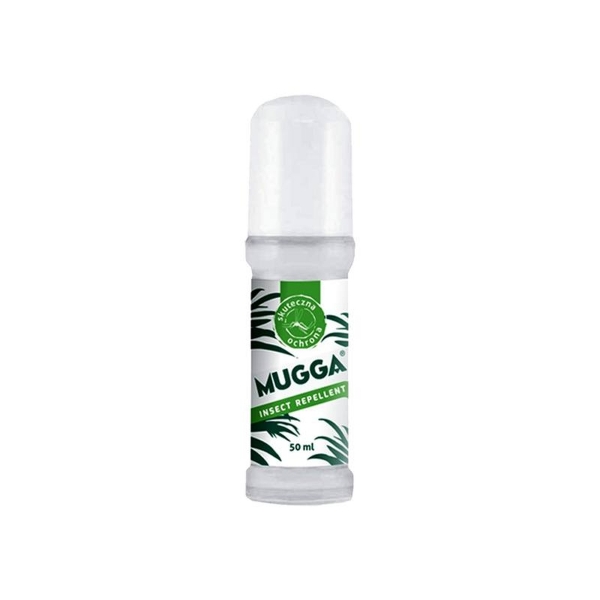 Preparat przeciw insektom, MUGGA roll on 20%, 50 ml.