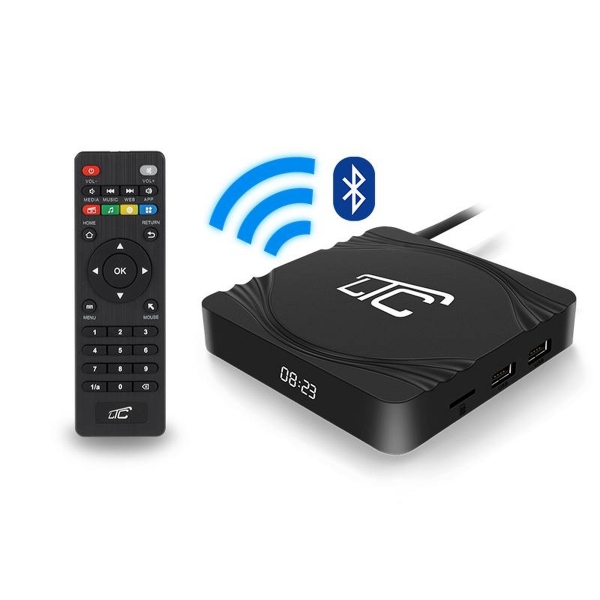 Smart TV BOX LTC, Android, 4K UHD + Bluetooth.