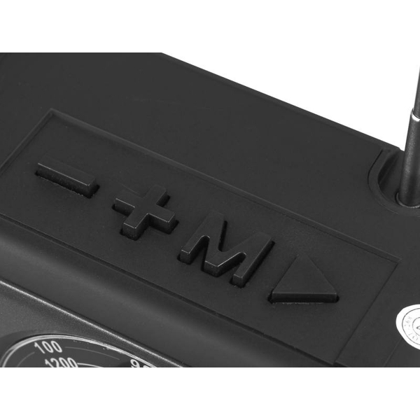 Radio przenośne MK-101 Bluetooth, USB, MicroSD, AUX, z panelem solarnym, akumulator 1200mAh.