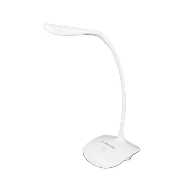 Lampka LED biurkowa Esperanza Acrux ELD103W, biała.