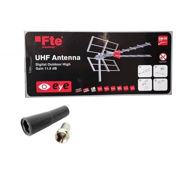 Antena DVB-T UHF FTE Eye LTE 11,5 dB