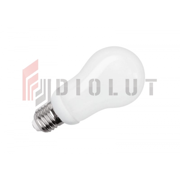 kompaktowa lampa fluorescencyjna (Świetlówka) gruszka, 12W, E27, 2700K