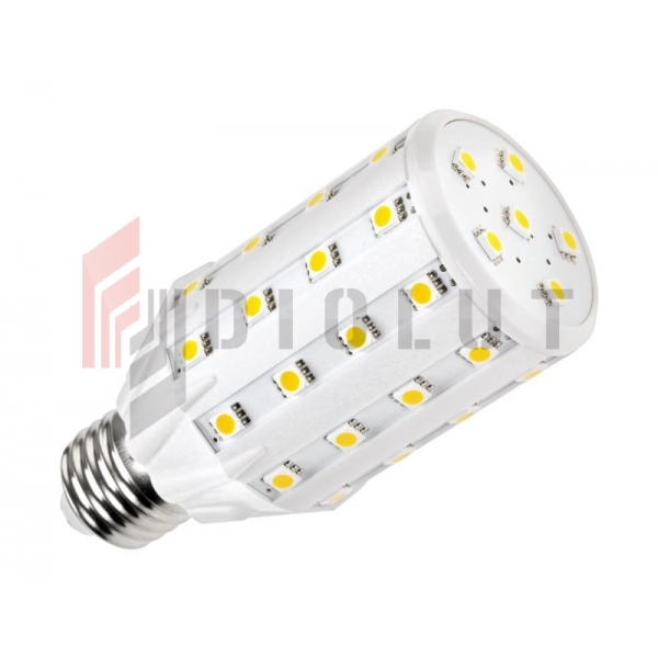 Lampa LED  (46 SMD 5050) walec- 8,5W  E 27 3000K, 230 V