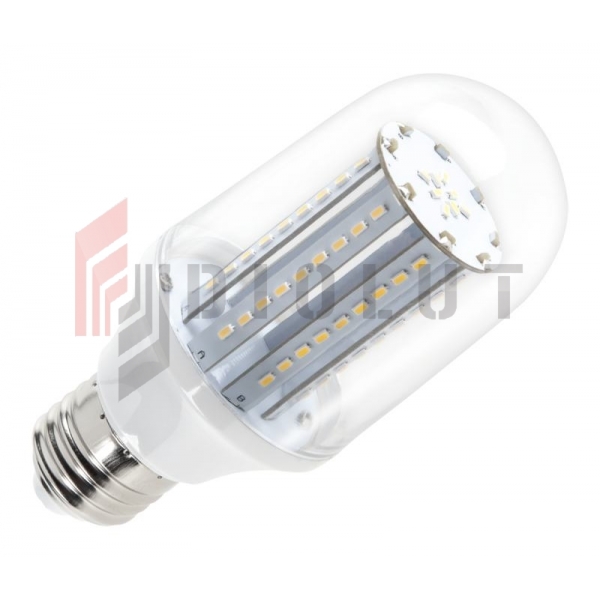 Lampa LED (80 SMD 3014) walec,   E27- 5,2W 3000K, 230V