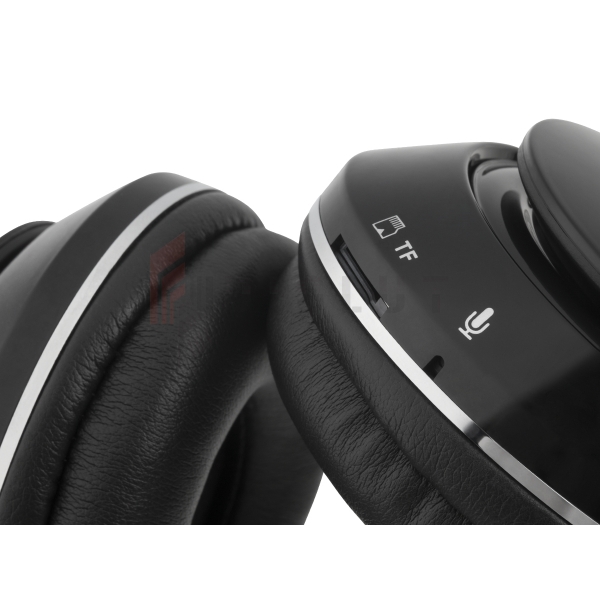 Bezprzewodowe słuchawki nauszne Kruger&Matz model Street BT, kolor czarny