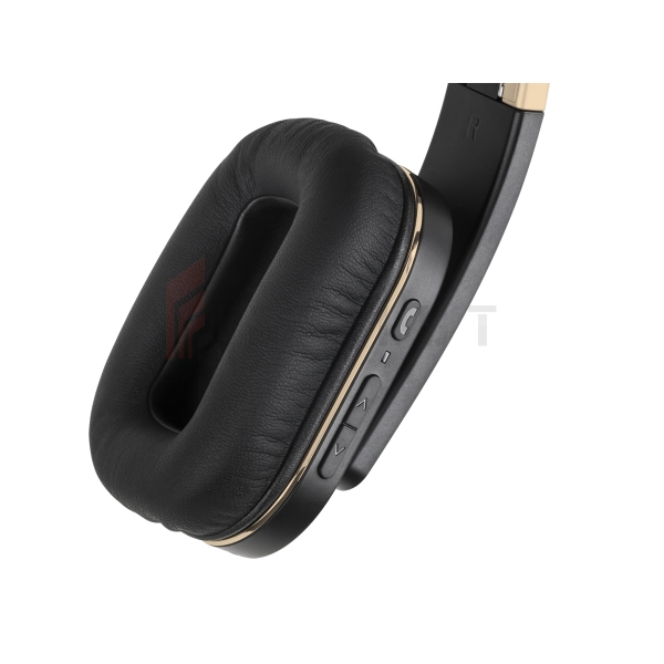 Bezprzewodowe słuchawki nauszne Kruger&Matz  F5A - złote