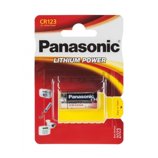 Bateria PANASONIC CR123 1szt/bl