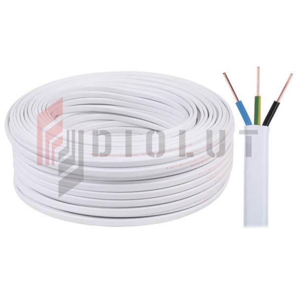 Kabel elektryczny YDYp 3x2,5 450/750V