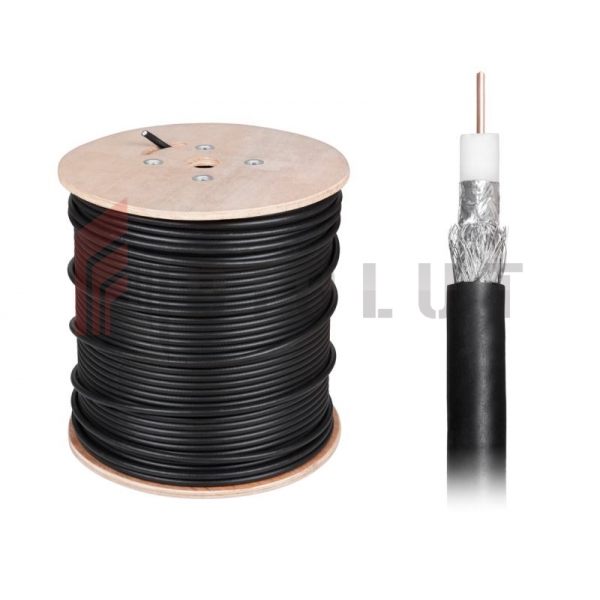 Kabel koncentryczny RG11 75 Ohm 305m/szpula