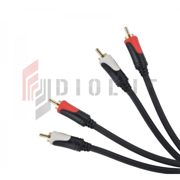 Kabel 2RCA-2RCA 1.8m audio Cabletech Basic Edition