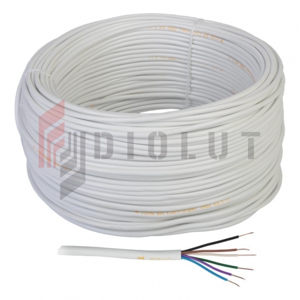 Kabel tel/alarmowy  YTDY 6 x 0,5  100m