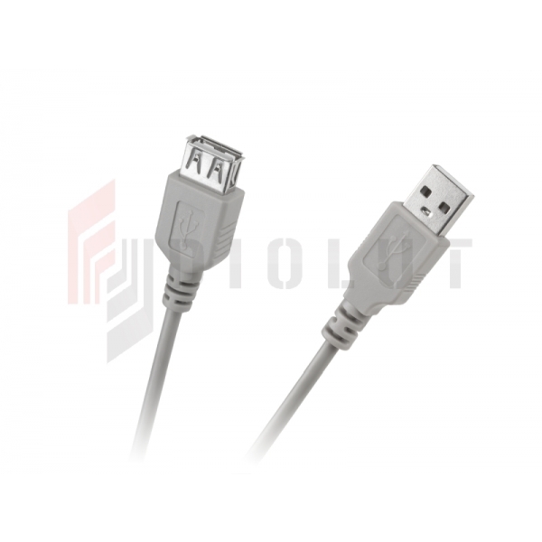 Kabel USB typu A wtyk-gniazdo 1,8m
