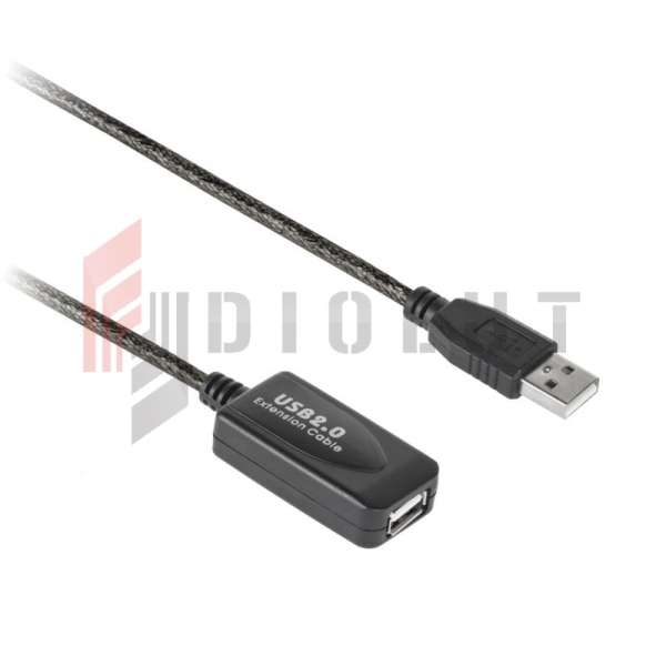 Kabel przedłużacz USB aktywny 10m