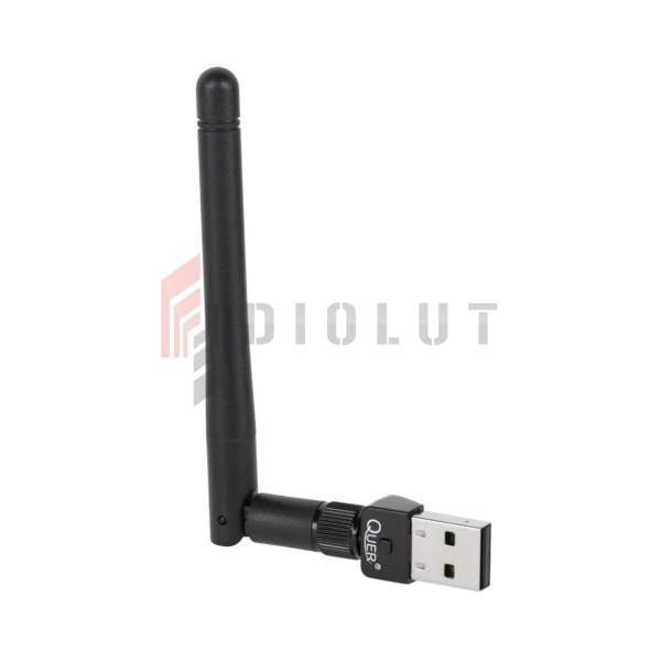 Karta sieciowa WiFi  802.11 b/g/n adapter USB z anteną