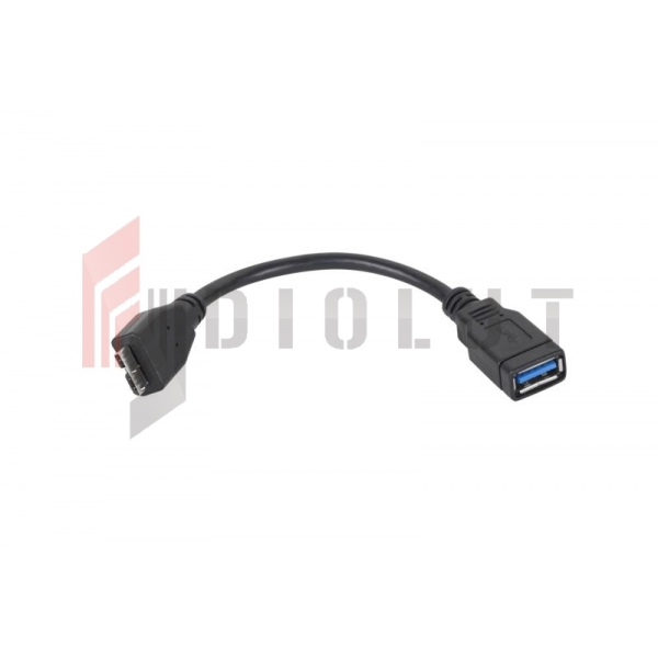 Złącze USB 3.0 gniazdo - wtyk Micro BM