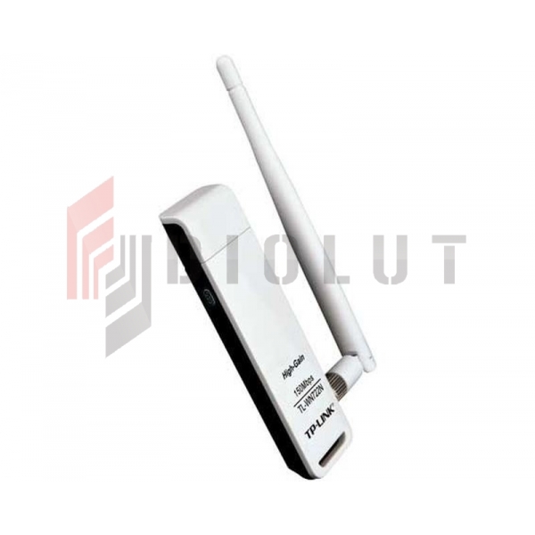 TP-LINK TL-WN722N Karta Wi-Fi  USB + antena 4dBi, b/g/n, 150Mb/s