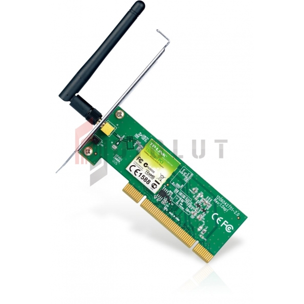 TP-LINK TL-WN751ND Karta WiFi, PCI, RPSMA, 150Mbps