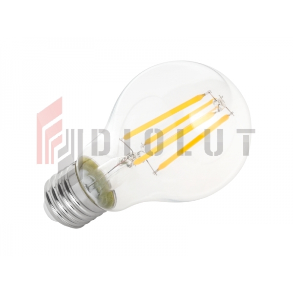 Lampa LED  A60 (filament) 6W, E27, 3000K, 230V