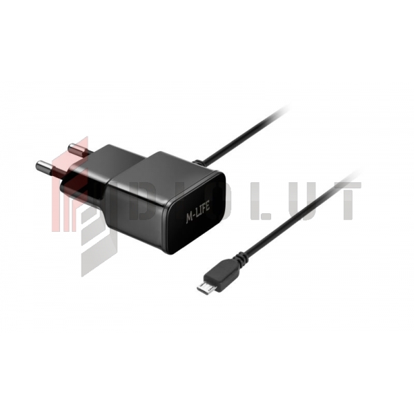 Ładowarka sieciowa M-LIFE micro USB 1000 mA