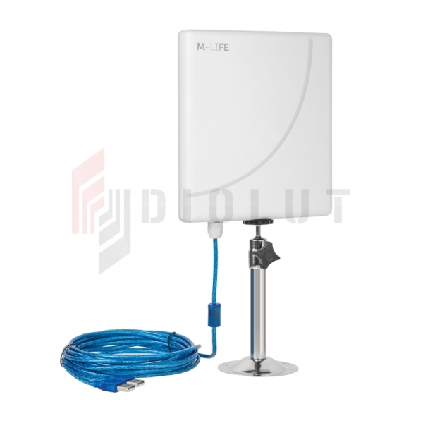Aktywna antena WiFi USB 5GHz M-Life