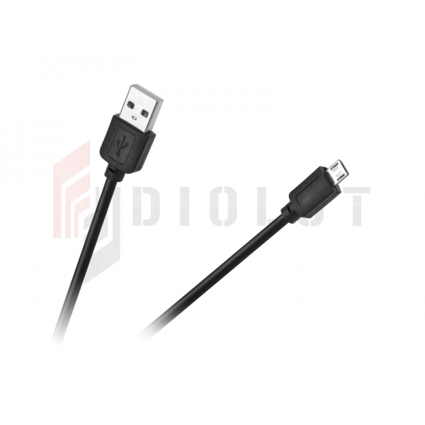 Kabel USB - micro USB M-Life czarny