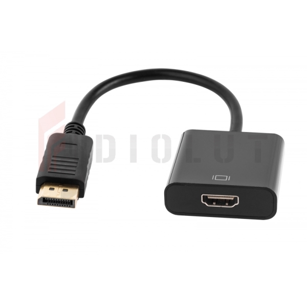 Złącze adapter wtyk DISPLAYPORT - gniazdo HDMI