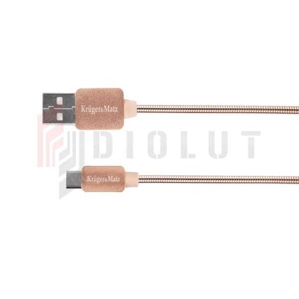 Kabel USB - micro USB  1m Kruger&Matz
