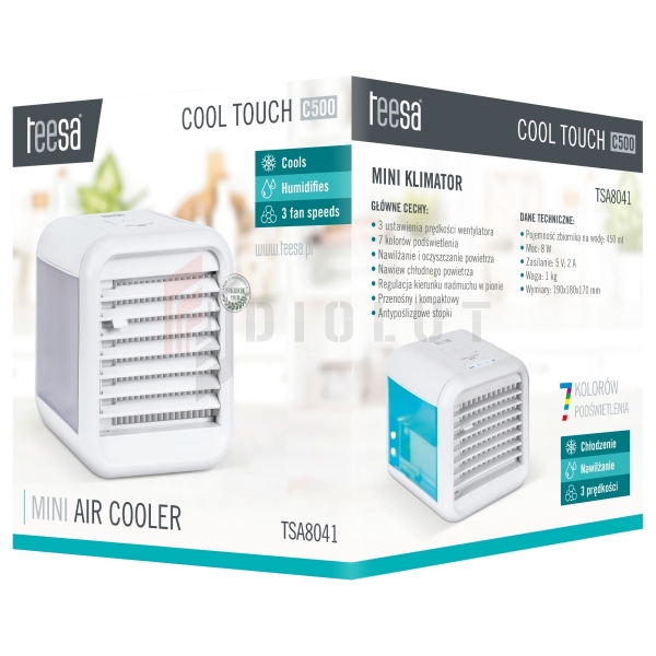 Mini klimator Teesa (Air cooler) (8W)