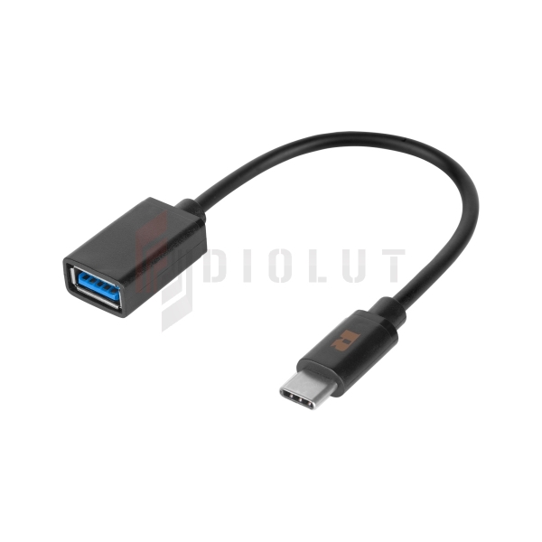 Kabel USB gniazdo A 3.0 - wtyk typu C OTG REBEL