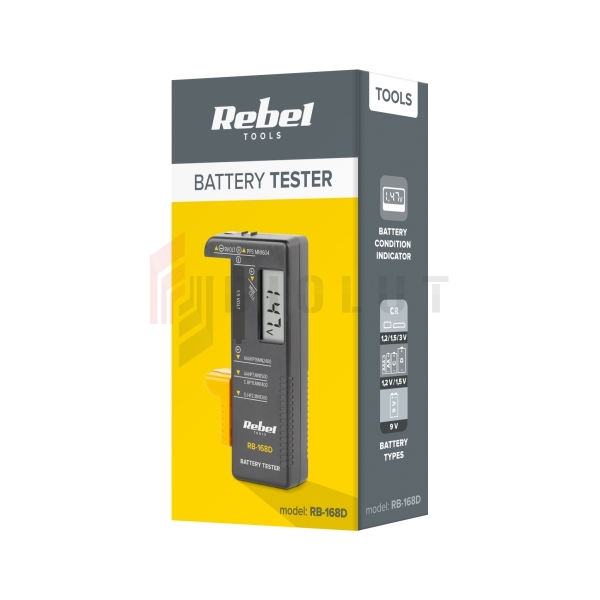 Tester baterii REBEL RB-168D