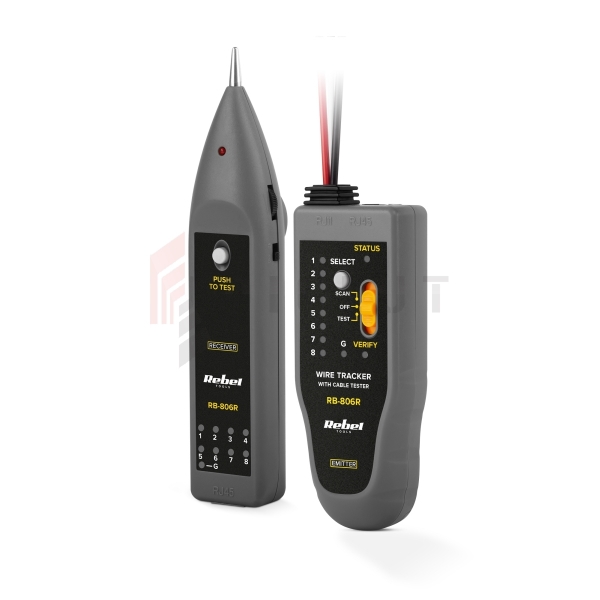 Tester lini telefonicznych (Szukacz par przew.) REBEL RB-806R