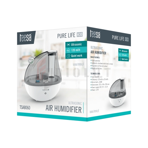 Ultradźwiękowy nawilżacz powietrza PURE LIFE H30