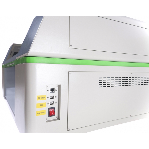 Ploter laserowy grawerka laser CO2 QT-1060N 100x60cm 130W Reci W6 Ruida