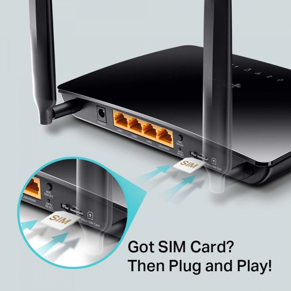 Dwupasmowy, bezprzewodowy router 4G LTE TP-LINK