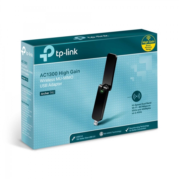 Dwupasmowa, bezprzewodowa karta sieciowa USB TP-LINK
