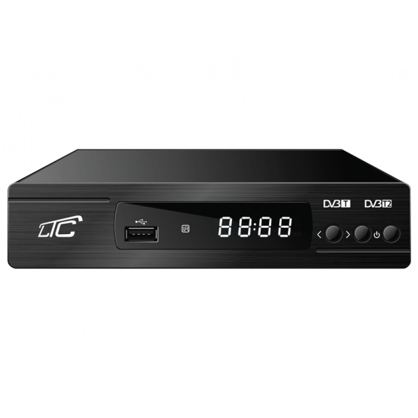 PS Tuner DVB-T2/HEVC  LTC DVB106 z pilotem programowalnym H.265