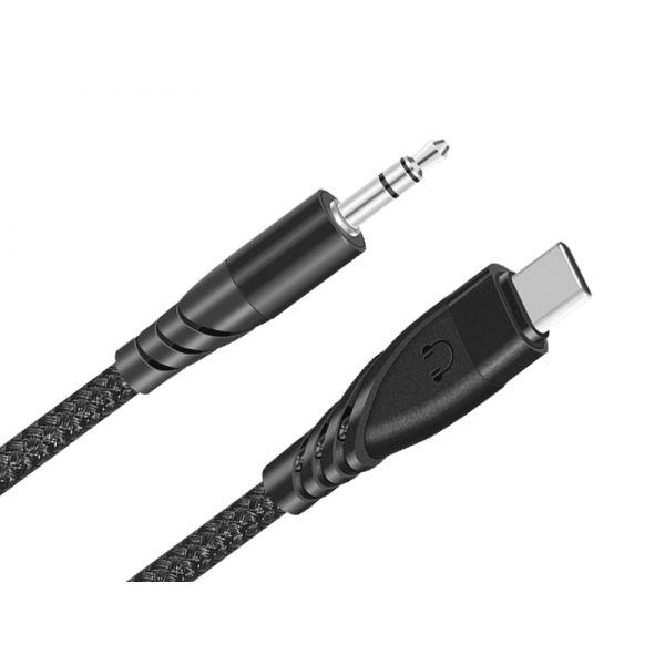 PS Kabel USB Type-C - Jack 3,5mm 1m