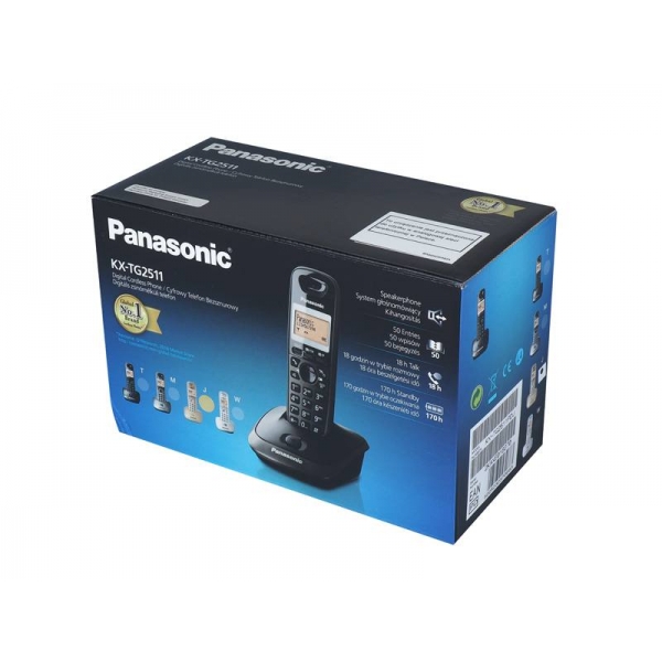PS Panasonic Telefon KXTG2511 stacjonarny beżowy