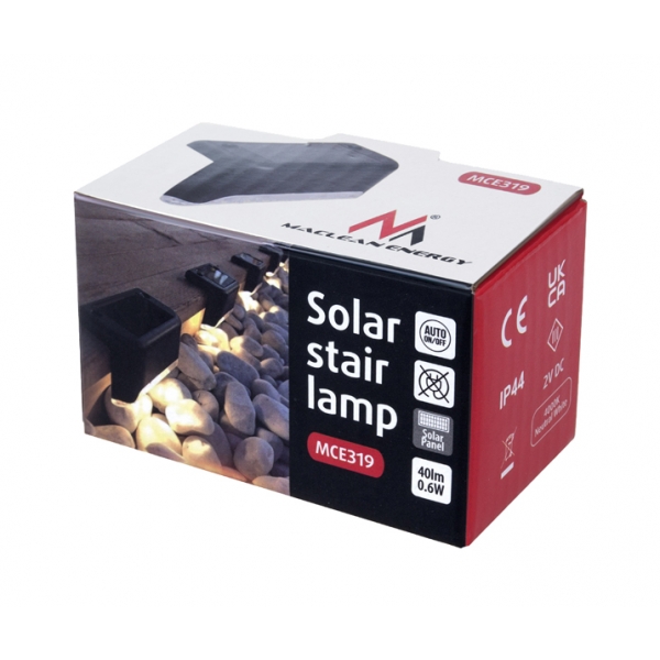 SOLARNA LAMPA SCHODOWA LED MCE319