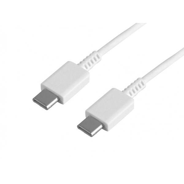 Kabel TYP-C DO TYP-C biały USB-C