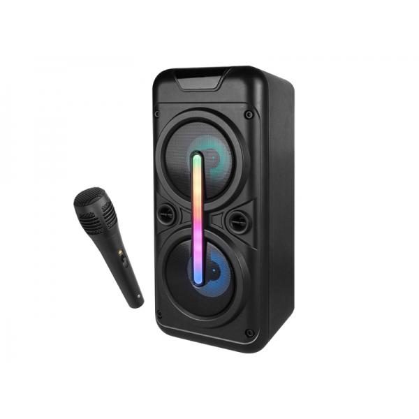 Głośnik Bluetooth BKK 2x4" FM/AUX/SD/USB