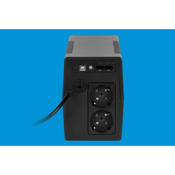 Zasilacz awaryjny komputerowy UPS REBEL model Nanopower Plus 1000 ( offline, 1000VA / 600W , 230 V ,