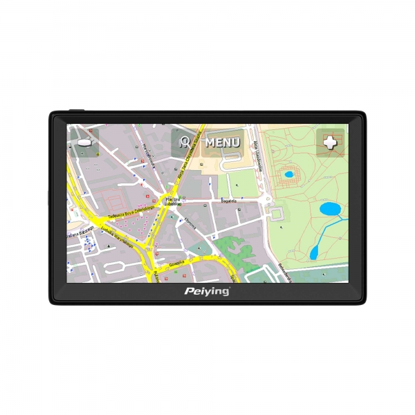 Nawigacja GPS posiada 8,8-calowy ekran dotykowy.