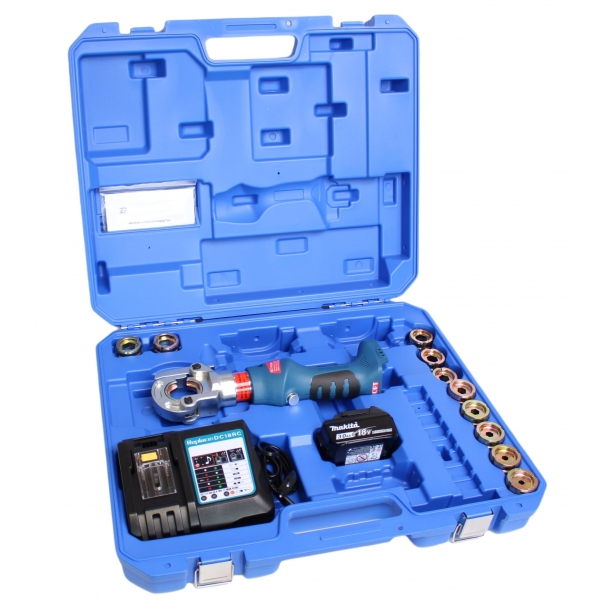 OPT ECT622M Praska akumulatorowa 6T 6-300mm2, matryce R22 16-300mm2, 3,0Ah 18V
