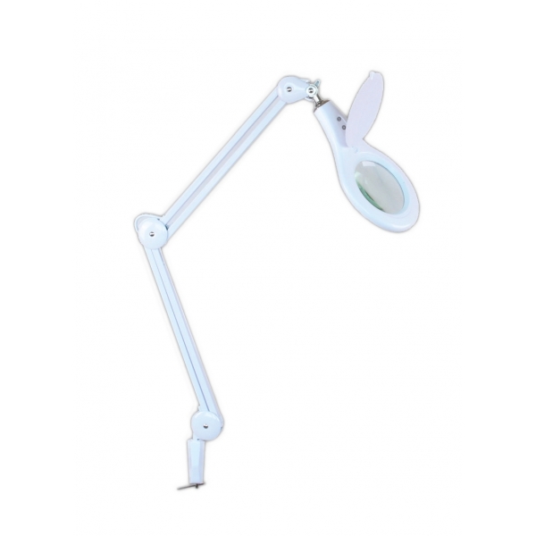 Lampa warsztatowa LED SMD z lupą (127mm) 8066LED-2-A 3D 2-10W