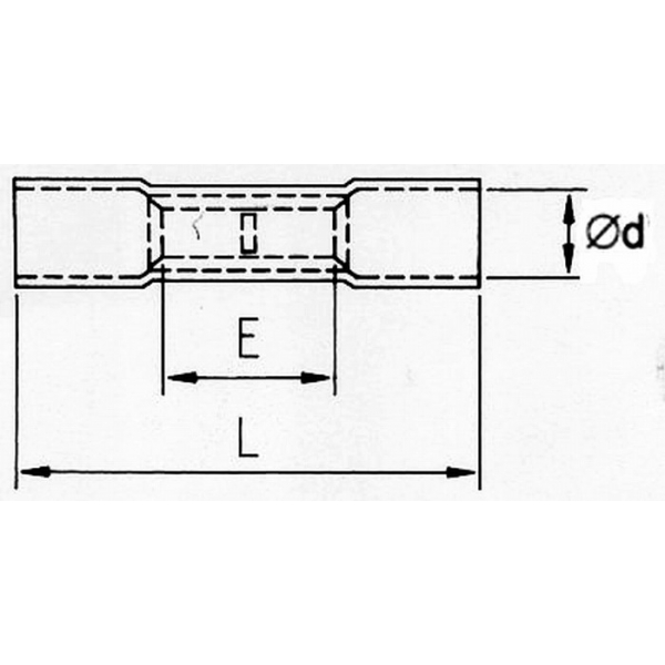 KLTB Łącznik termokurczliwy 1,5-2,5mm