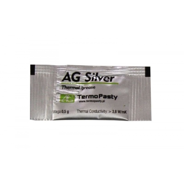 Pasta termoprzewodząca AG Silver >3.8W/mk 0,5g