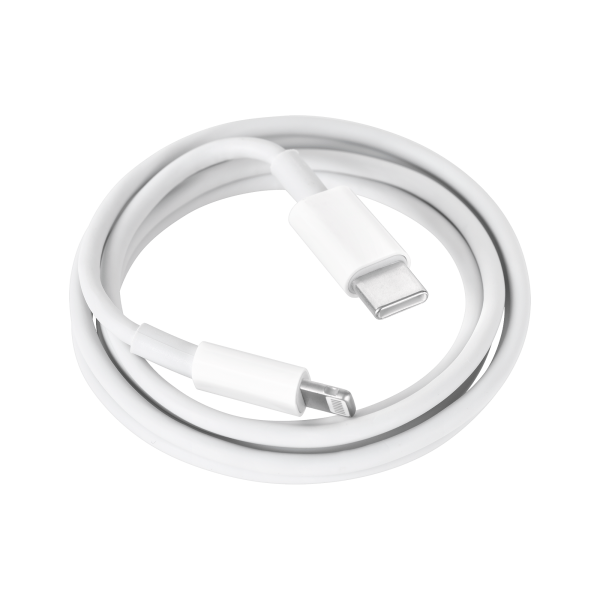 Kabel USB typu C - Lightning REBEL 100 cm biały